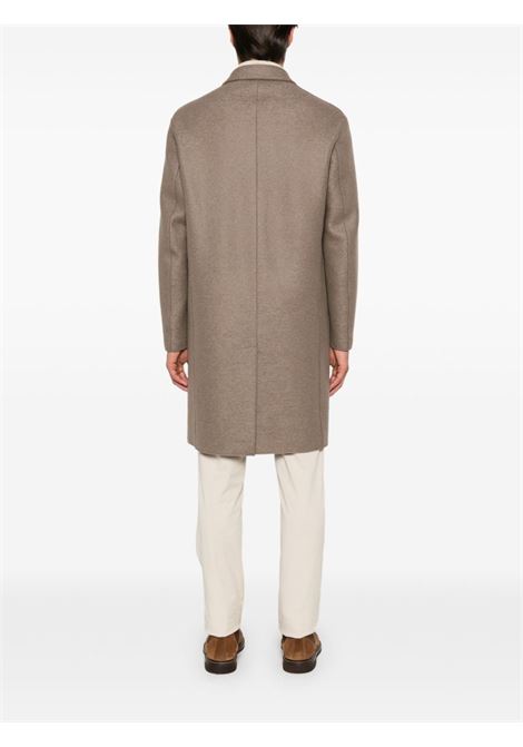 Cappotto midi monopetto in beige Harris wharf london - uomo HARRIS WHARF LONDON | C9109MLK423